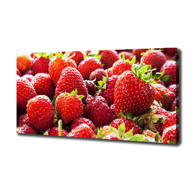 Bild auf leinwand Erdbeeren