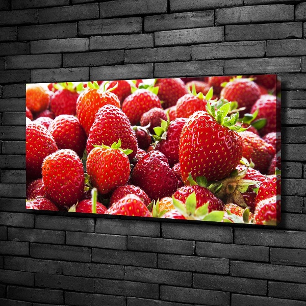 Bild auf leinwand Erdbeeren