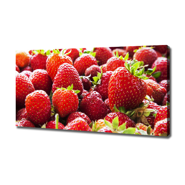 Bild auf leinwand Erdbeeren