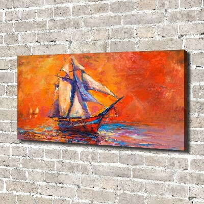 Bild auf leinwand Raumschiff