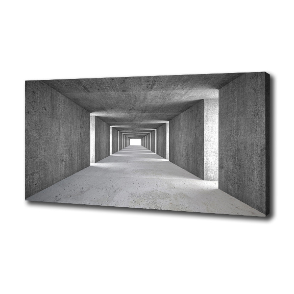 Wandbild Betontunnel