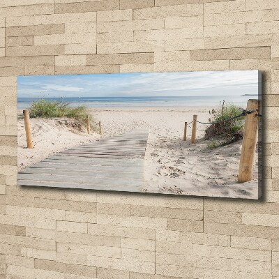Bild auf leinwand Strand