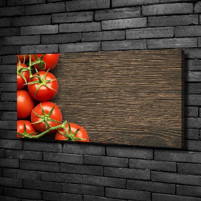 Wandbild Tomaten auf Holz
