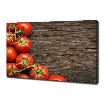 Wandbild Tomaten auf Holz