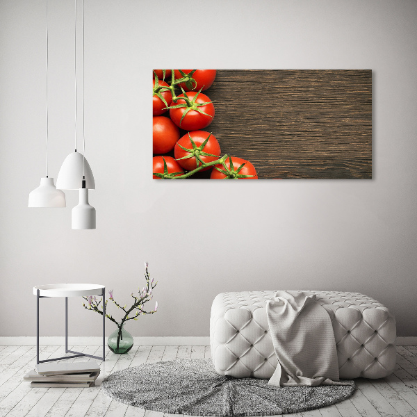 Wandbild Tomaten auf Holz