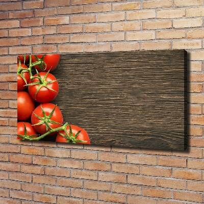 Wandbild Tomaten auf Holz
