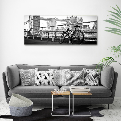 Bild auf leinwand Radfahren in London