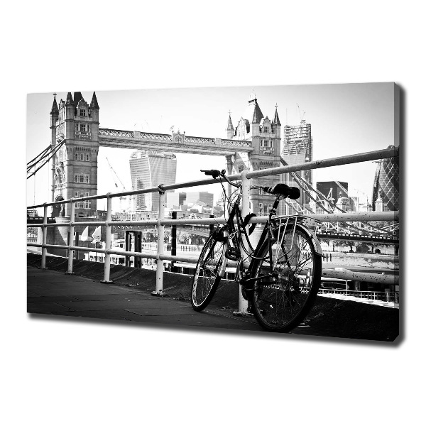 Bild auf leinwand Radfahren in London