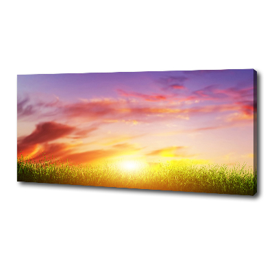 Wandbild Sonnenuntergang