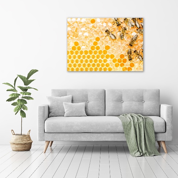 Wandbild Arbeitsbienen