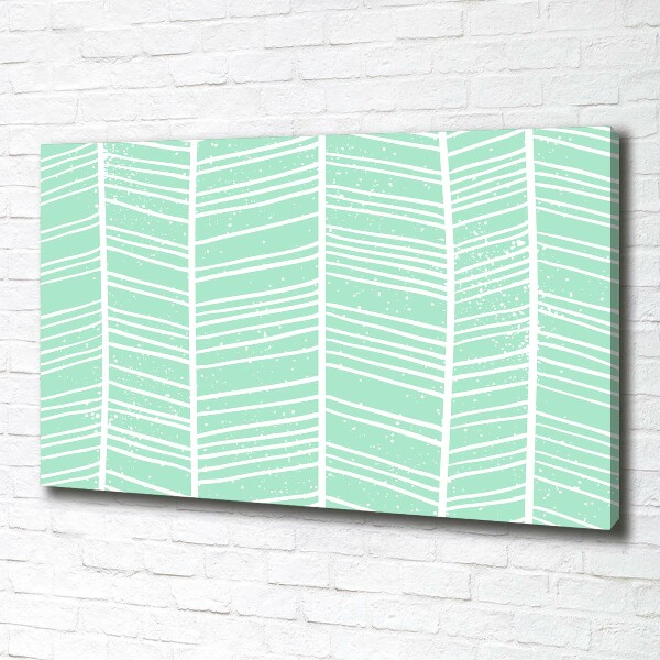 Wandbild Fischgrätmuster