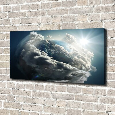 Wandbild Planet Erde