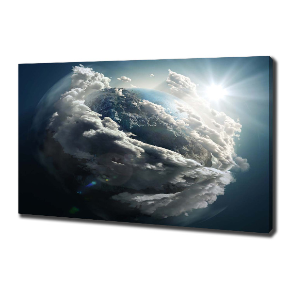Wandbild Planet Erde