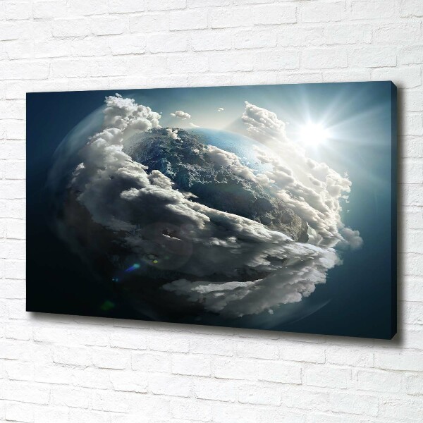 Wandbild Planet Erde