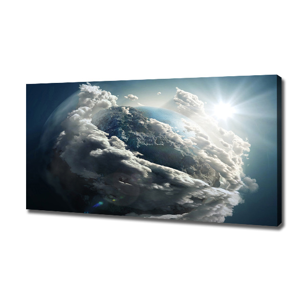 Wandbild Planet Erde