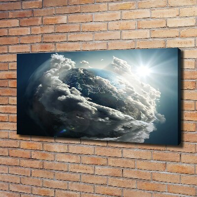 Wandbild Planet Erde
