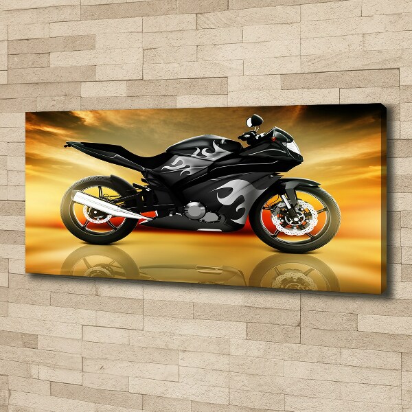 Bild auf leinwand Motorrad