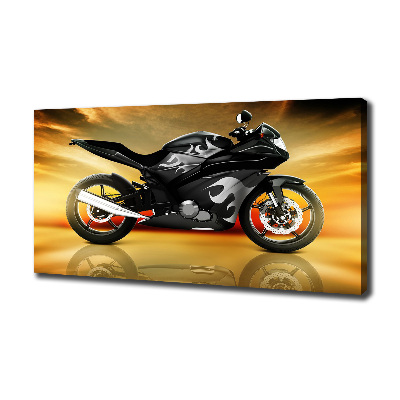 Bild auf leinwand Motorrad