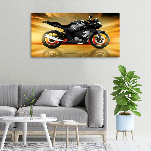 Bild auf leinwand Motorrad