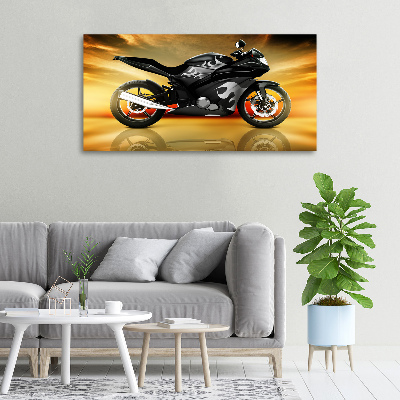 Bild auf leinwand Motorrad
