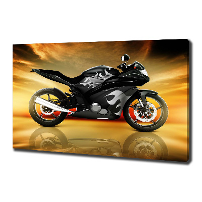 Bild auf leinwand Motorrad