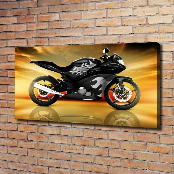 Bild auf leinwand Motorrad