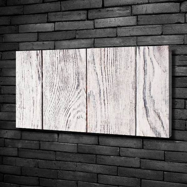 Wandbild Holzwand