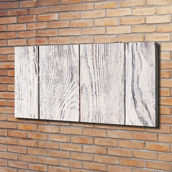 Wandbild Holzwand