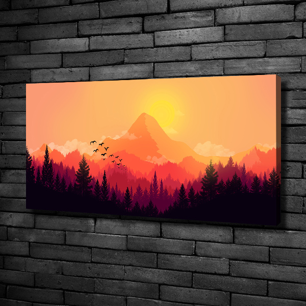 Fotobild Berglandschaft