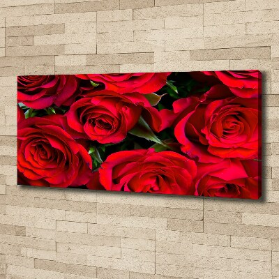 Bild auf leinwand Rote Rosen