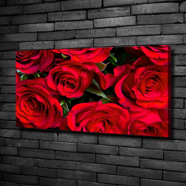 Bild auf leinwand Rote Rosen