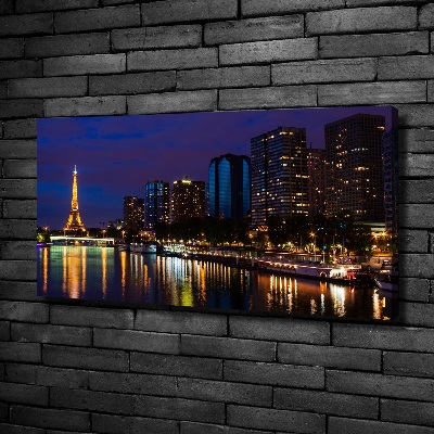 Bild auf leinwand Paris bei Nacht