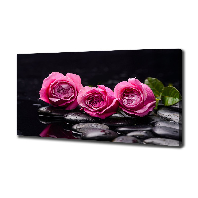 Wandbild Rosa Rosen