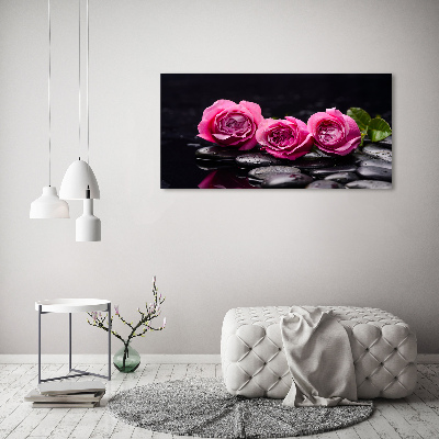 Wandbild Rosa Rosen