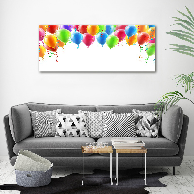 Wandbild Bunte Luftballons