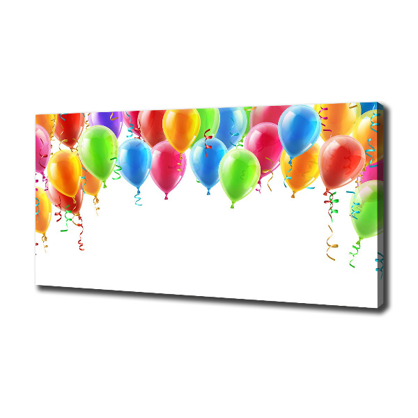 Wandbild Bunte Luftballons