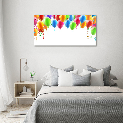 Wandbild Bunte Luftballons