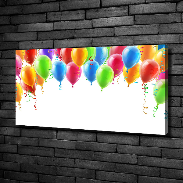 Wandbild Bunte Luftballons