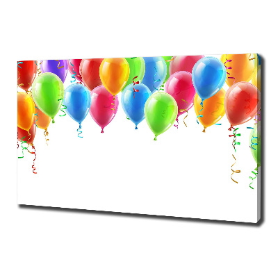 Wandbild Bunte Luftballons