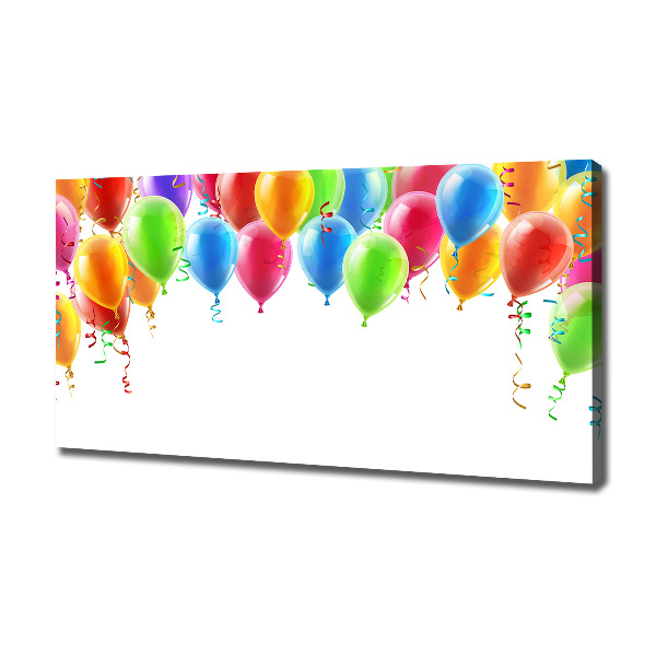 Wandbild Bunte Luftballons