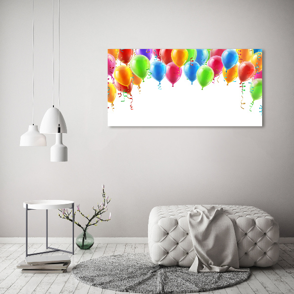 Wandbild Bunte Luftballons