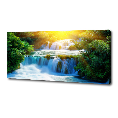 Wandbild Krka-Wasserfall