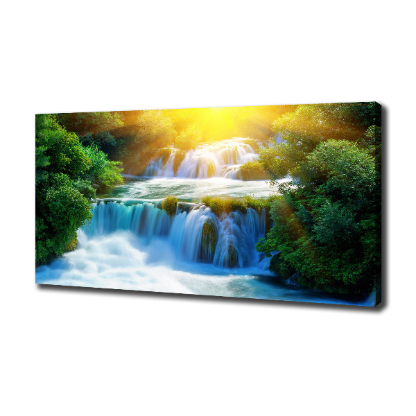 Wandbild Krka-Wasserfall