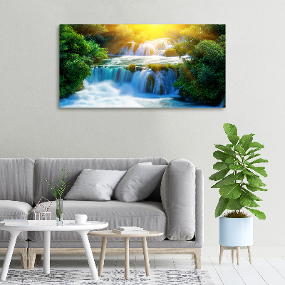 Wandbild Krka-Wasserfall