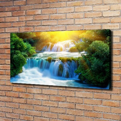 Wandbild Krka-Wasserfall