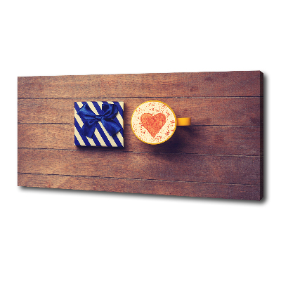 Fotobild Kaffee und ein Geschenk