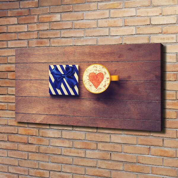 Fotobild Kaffee und ein Geschenk