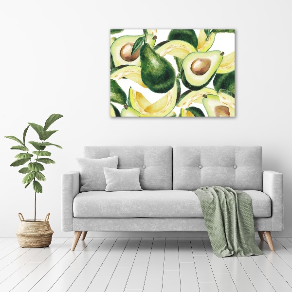 Wandbild Avocado