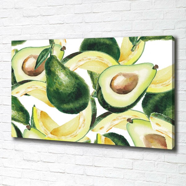 Wandbild Avocado
