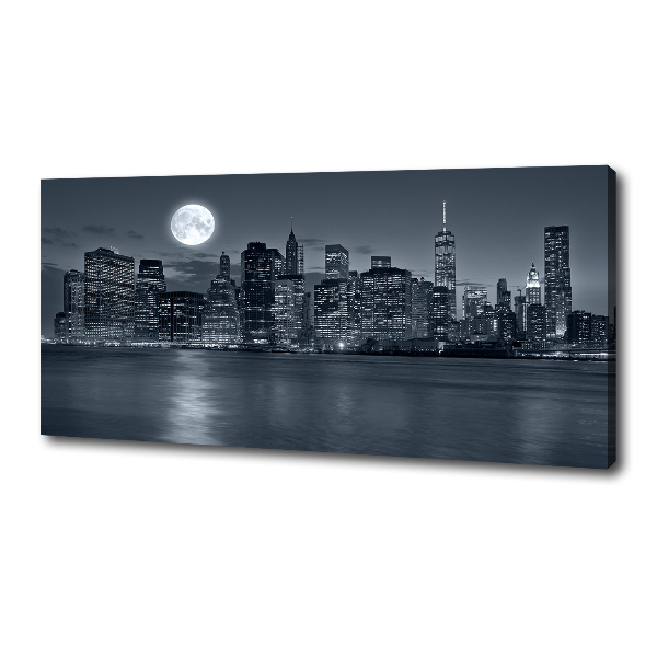 Wandbild New York bei Nacht